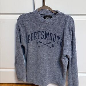 Mystic Heather Gray Crewneck Sweater